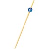 Bamboo Bamboo Skewers Bead Picks (Blue) 2.8 inches (7 cm),