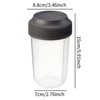 Milageto Protein Shaker Bottle with Scale for Mixing Protein Multipurpose