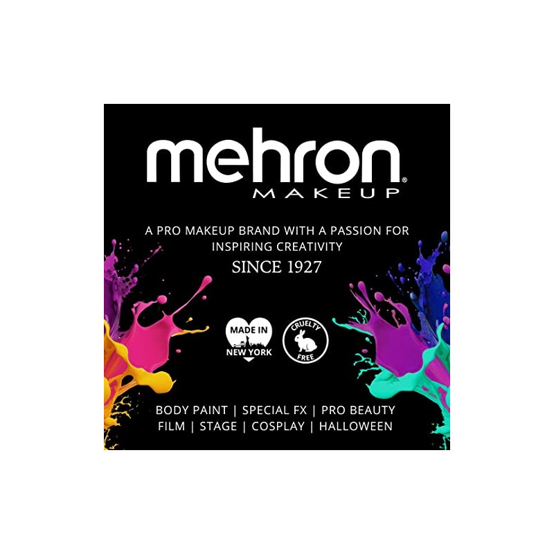 Mehron Makeup Stage Blood with Brush (1 oz) (DARK VENOUS)