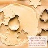 KAISHANE Christmas Cookie Cutters Set, 9 Piece Holiday Cookie Cutters