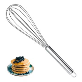 Importeek Batidor Globo Manual Cocina Reposteria Acero Inoxidable