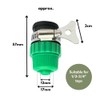 Dunnet Tools Kitchen Tap Hose Connector Rubber Easy Connect Mixer