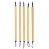 5Pcs Dip Pen Manga Calligraphy Boxed Vintage Bamboo Drawing Painting