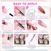 TEEROVA Nail Art Kit, 42 Acrylic Powder Liquid Brush Glitter
