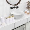 XLHOMO Bathroom Accessories Set - Gorgeous Bathroom Set, 10PC White