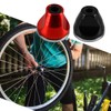 Laroal 2Pcs M5 Bicycle Hub Nut with 4 Quick Release