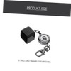 GRIRIW Decorative Portable Snooker Cue Chalk Holder with Keyring Compact