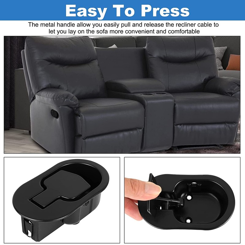 Spring.Rd 2 Pack Set Recliner Replacement Parts, Durable Recliner Release