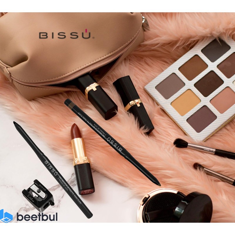 Bissú Retractable Eye Liner - Waterproof, 15-Hour Wear, Natural Ingredients,