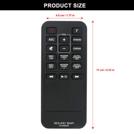 Beyution COV33552406 Replacement Remote Control Compatible with LG SoundBar System SJ2 SPJ2B-W COV33552410 SH2 SH2.1 SH3B S45A1-D SPH2B-P SPH3B-W LAS260B LAC553B LAS453B