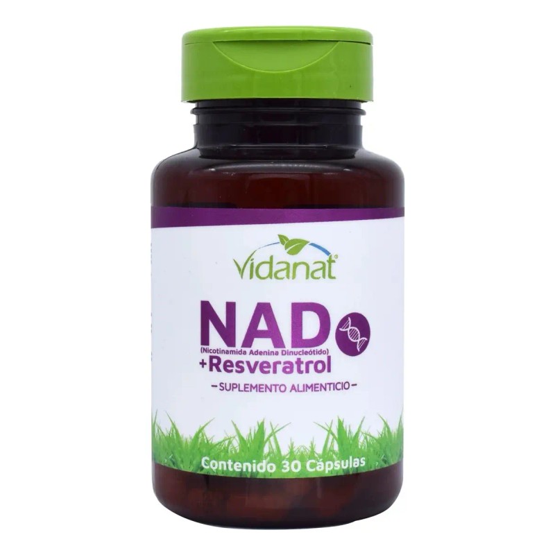 Nad Resveratrol Verde Cap Vidanat Suplemento Sabor