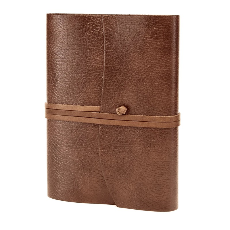 Tivoli Large Recycled Leather Bound Journal, Notebook, Notepad, Including Gift