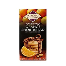 Scotland Hand Baked Butter Shortbread Cookie Box 7oz (Orange)