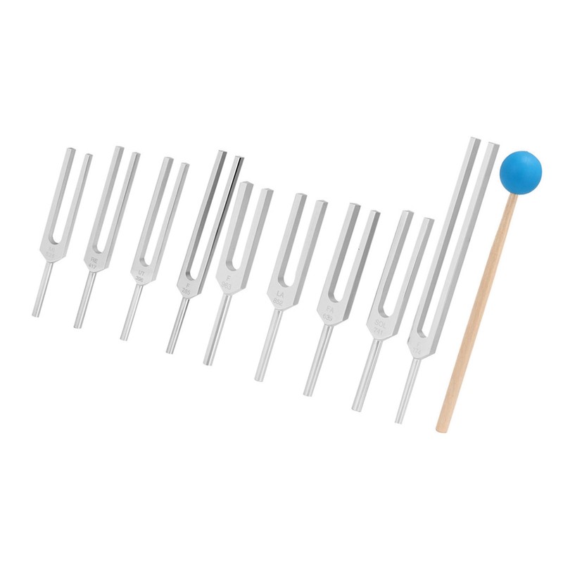 9pcs 174/ 285/ 396/ 417/ 528/ 639/ 741/ 852/ 963HZ