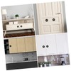 jojofuny 30pcs Vent Cover Breathable Mesh for Cabinets and Desks
