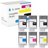 XL-Ink Compatible for Canon PFI-107 Spar-Set 6 Stück (2xMBK/BK/C/M/Y) Ink Cartridge Compatible with Canon PFI-107MBK PFI-107BK PFI-107C PFI-107M PFI-107Y and Image PROGRAF iPF670 iPF6