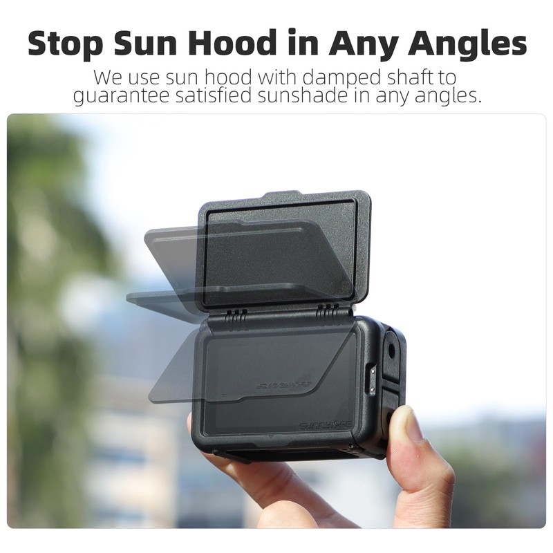 CAPART Housing Frame Cage and Screen Sun Hood for DJI