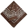 MDSTYLE 100% Cotton Bandana for Men & Women 22" x