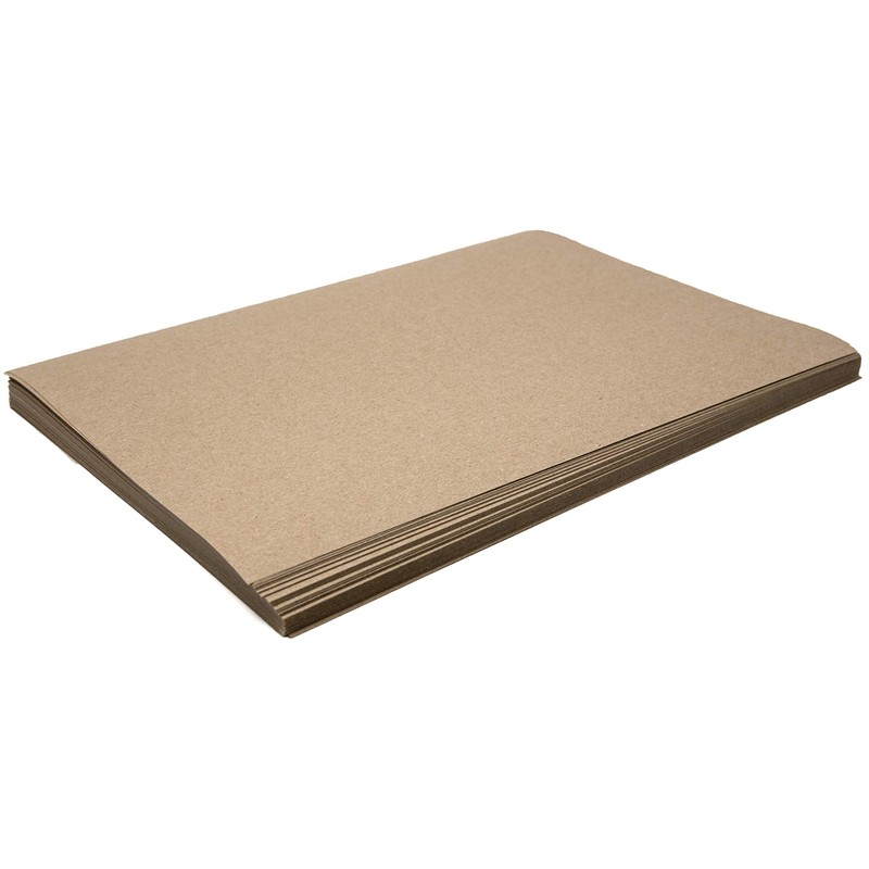 A4 Recycled Brown Kraft Paper 100gsm - 500 Sheets