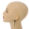 1Pcs Single Dangle Arrow Charm Hoop Huggie Earring for Unisex/Men/Women