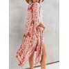 Breezy Lane Kimono Cardigan for Wmen Beach Coverup Bathing Suit