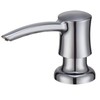 Ximlike Chrome Soap Dispenser for Kitchen Sink Built in, ABS