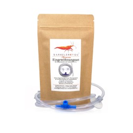 GARNELEN4YOU® Set of accustoming set, made in Germany, safe acclimatisation of aquarium animals such as shrimps, crabs and snails via flow control