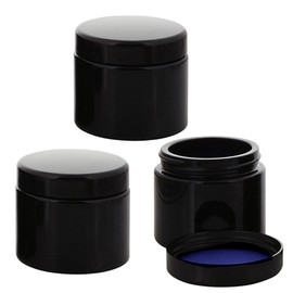 Miron Violet Glass/Empty Glass Pot 50 ml with Lid Jar Kosmetex Miron Violet Glass Cosmetic Jar, Ointment Jar, Cream, , ,