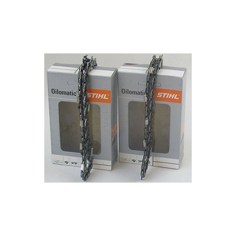 2x Stihl Oilomatic Picco Micro Mini 3 (PMM3) Saw Chain