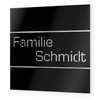 Graviers Design Door Sign V2A Stainless Steel 230 x 230