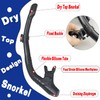 Diving Snorkel kit，Adjustable Panoramic View Anti-Fog Diving Mask，Snorkeling Gear for