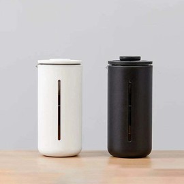 BrewMingle French Press Coffee Maker Pots Steel - color: Black