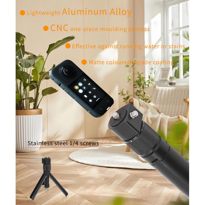 Gugxiom Bullet Time Grip 360 Degree Rotating Handle Multifunctional Folding