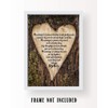 "A Marriage Is a Promise" Inspirational Love Quote Wall Art