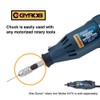 GYROS Keyless Mini Adapter Chuck, ⅛ Inch Straight Shank with