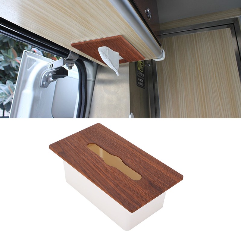 Tissue Box Large Capacity Recessed Mount Toilet Paper Dispenser for
