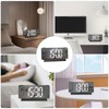 Ankilo Projection Alarm Clock, Alarm Clock Bedside with Time &