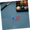 Kisangel Billiard Chalk Case Stylish Compact Pool Chalk Holder Rubber
