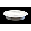 3" Round Plastic Louver Soffit Air Vent Reptile Screen Grille