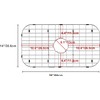 Large Sink Rack,Sink Protector for Kitchen Sink,26" X 14",Stainless Steel