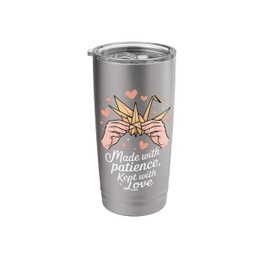 Paper Folding Animal Art for Love and Symbolism Stainless Steel Insulated Tumbler