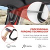 Sulythw NO Block Sunvisor Front & Rear Jeep Grab Handles,