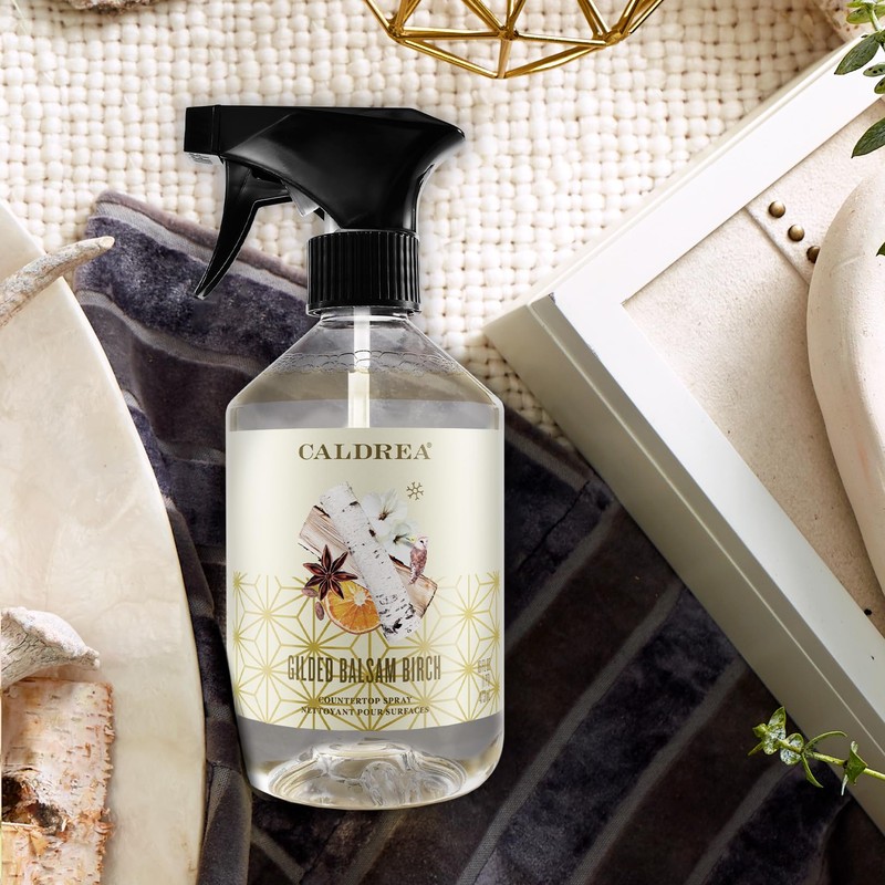 Caldrea Multi-surface CounterTop Spray Cleaner, Made With Vegetable Protein Extract,