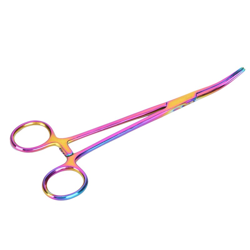 18cm Elbow Pet Pull Ear Hair Hemostat Plucking Pliers Cleaning