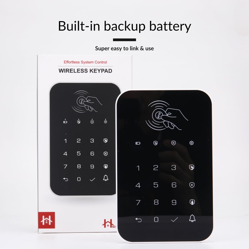 HESTIA Wireless Keypad and RFID Smart Fobs for SAFE-TECH Smart