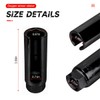 BELOMI Oxygen Sensor Socket with Side Wire Cutout, 3/8 Inch