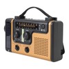 Luocute Emergency Weather Radio, Hand Crank Solar Radio AM FM