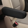1 Pair Car Front Seat Armrest Cover, Cloth Fabric Replacement