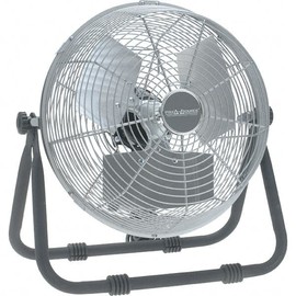 PRO SOURCE Heavy-Duty Corded Industrial Circulation Floor Fan: 3 Speeds, 2750 cfm, 12 inch Blades