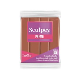 Sculpey Premo Polymer Clay 2oz-Terra Cotta